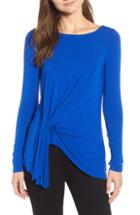 Women's Bailey 44 Fall For You Asymmetrical Jersey Top - Blue