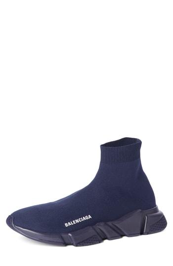 Men's Balenciaga Speed High Slip-on Us / 39eu - Blue