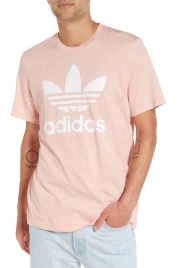 Men's Adidas Originals Trefoil Graphic T-shirt - Green
