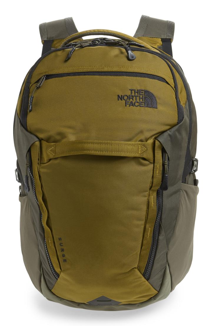 Men's The North Face Surge Backpack - Brown