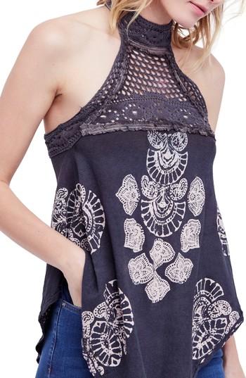 Women's Free People Mandolin Tank - Grey