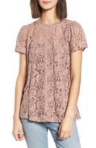 Women's Chelsea28 Lace Top, Size - Pink