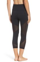 Women's Zella Glam High Waist Crop Leggings, Size - Black