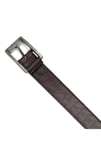 Men's Boconi Burnished Calfskin Leather Belt