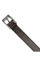 Men's Boconi Burnished Calfskin Leather Belt