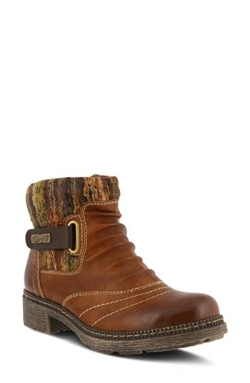 Women's Spring Step Citrine Bootie .5-6us / 36eu - Brown