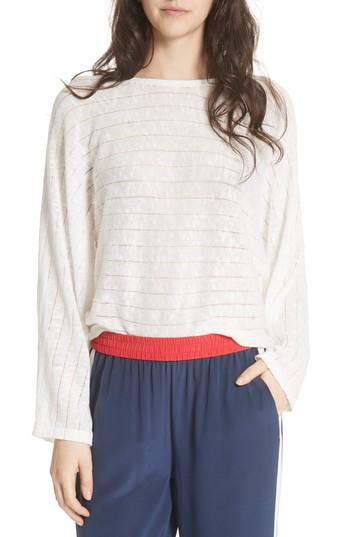 Women's Joie Ramie Cotton Sweater - Pink