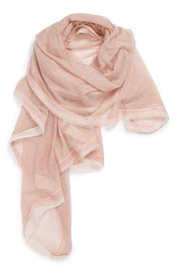 Women's La Fiorentina Silk & Cashmere Wrap, Size - Pink