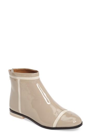 Women's Calvin Klein Cari Colorblock Bootie .5 M - Beige