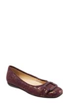 Women's Trotters 'sizzle Signature' Flat M - Red