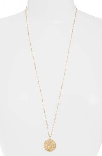 Women's Anna Beck Gold Beaded Medallion Necklace