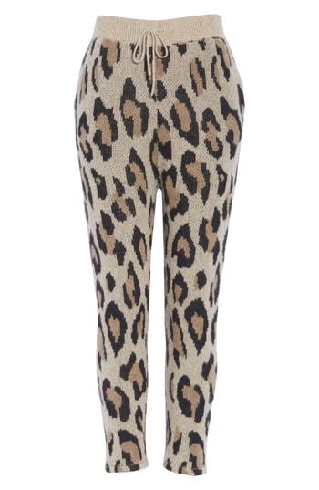 Women's R13 Leopard Jacquard Cashmere Pants