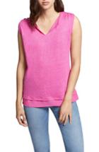 Women's Sanctuary Nora Tiered Hem Top - Pink