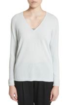 Women's Fabiana Filippi V-neck Cashmere Sweater Us / 38 It - White