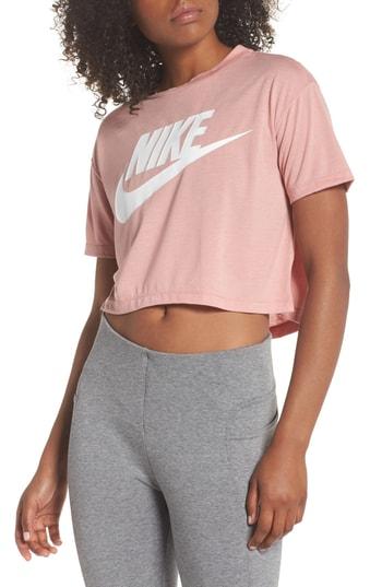 Women's Nike Sportswear Crop Top, Size - Pink