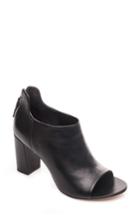 Women's Bernardo Heather Peep Toe Bootie M - Black