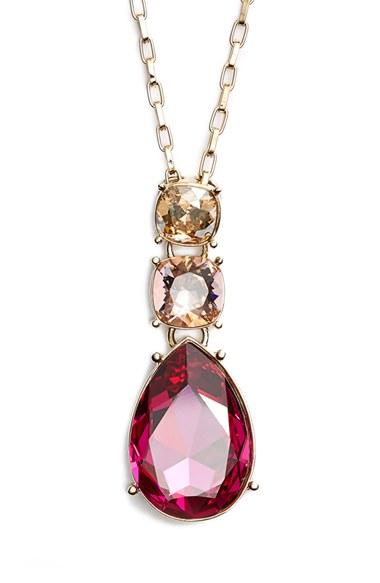 Women's St. John Collection Swarovski Crystal Pendant Necklace