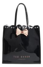 Ted Baker London Bow Detail Large Icon Bag - Black