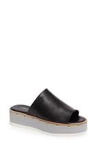 Women's Charles David Float Slide Sandal M - Black