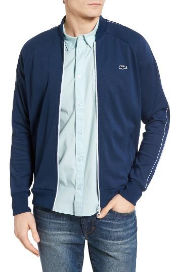 Men's Lacoste Waffle Knit Track Jacket