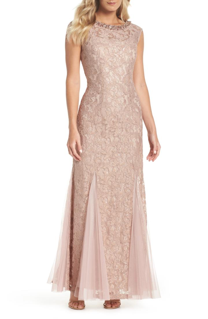 Women's Carmen Marc Valvo Infusion Ruched Sequin Tulle Cocktail Dress