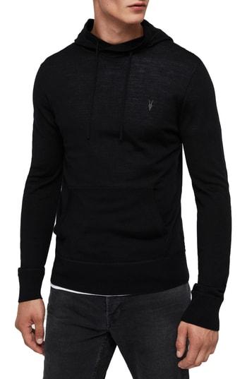 Men's Allsaints Mode Merino Wool Hoodie