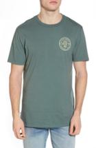 Men's Obey Dissent Standards T-shirt - Green