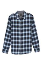 Men's Vans Beachwood Flannel Shirt - Black