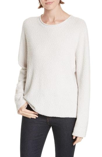 Women's Jenni Kayne Boucle Crewneck Sweater - White