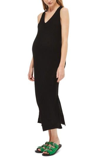 Women's Topshop Twist Open Back Maternity Dress