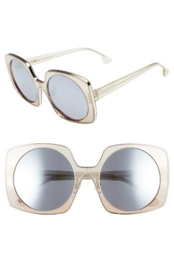Women's Alice + Olivia Canton 55mm Retro Sunglasses - Stellar