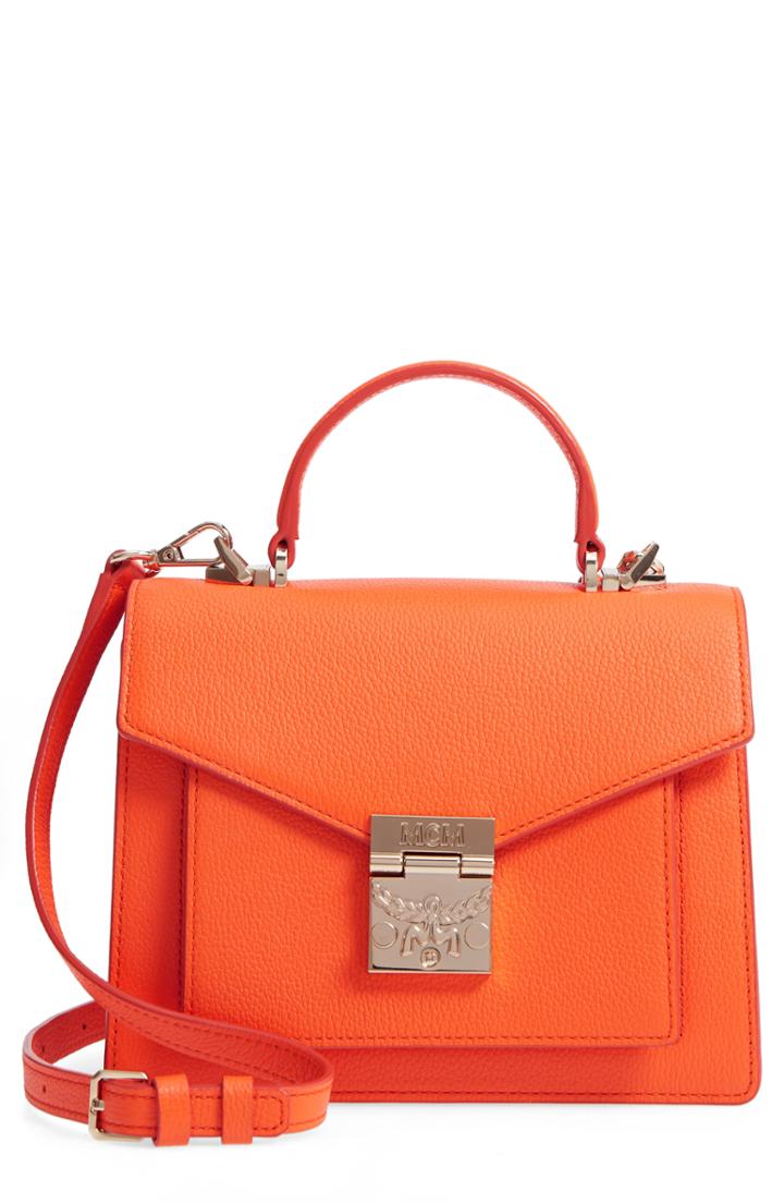 Mcm Park Ave. Patricia Medium Satchel -