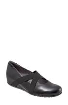 Women's Softwalk Waverly Mary Jane Wedge M - Black