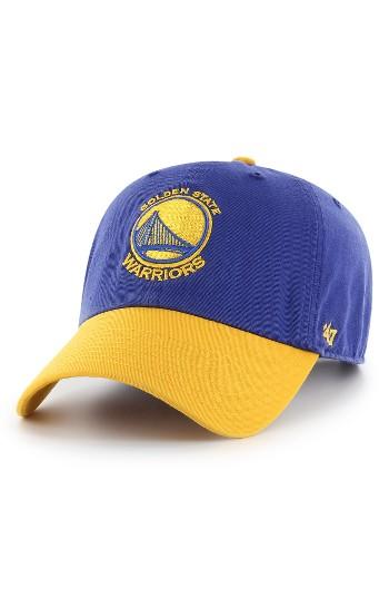 Women's '47 Clean Up Golden State Warriors Baseball Cap - Blue