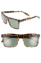 Men's Quay Australia Let It Run 57mm Polarized Sunglasses - Tort / Green Lens