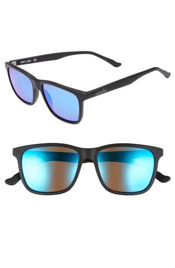 Women's Maho Uluwatu 52mm Polarized Sunglasses - Charcoal