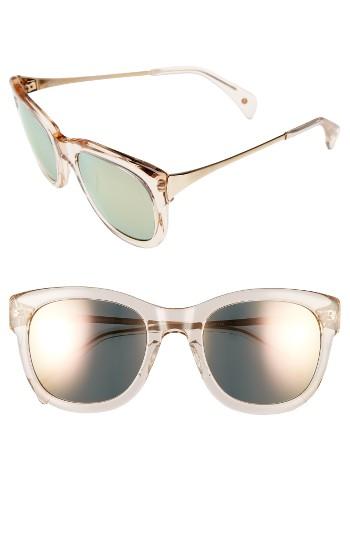Women's Salt Billingsley 53mm Polarized Rectangular Sunglasses -