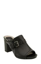 Women's Earthies Trevi Peep Toe Mule M - Black