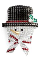 Women's Nadri Jolly Snowman Pin