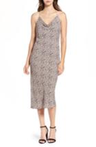 Women's Afrm Rowland Midi Dress - Black