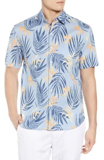 Men's Tommy Bahama Fiesta Fronds Seersucker Sport Shirt