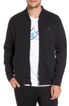 Men's Nike Jordan Sportswear Wings Fleece Bomber Jacket - Black