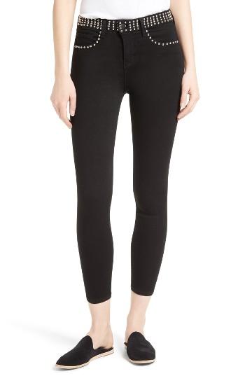 Women's L'agence Studded Crop Jeans