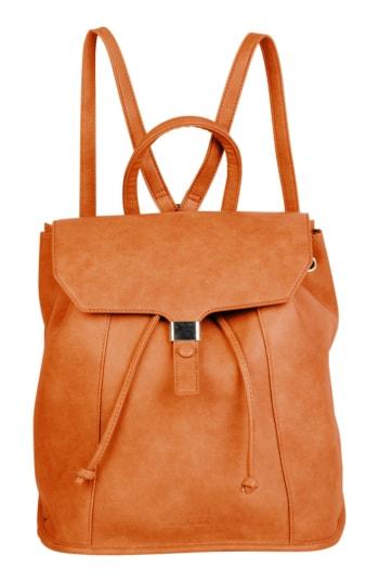 Urban Originals Foxy Vegan Leather Flap Backpack - Brown