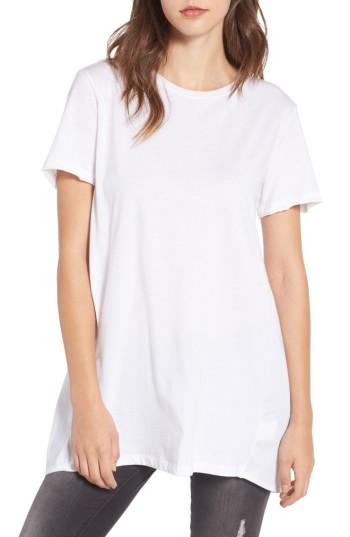 Women's Lush Split Back Tee - White