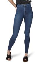 Women's Topshop Joni Mid Denim Jeans W X 30l (fits Like 25-26w) - Blue