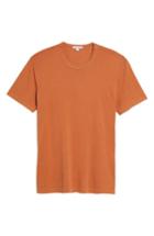 Men's James Perse Crewneck Jersey T-shirt (s) - Orange