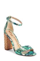 Women's Sam Edelman Yaro Ankle Strap Sandal M - Blue/green