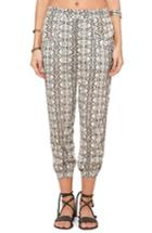 Women's Amuse Society Medina Woven Pants - Ivory