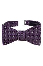 Men's Ted Baker London Square Floral Silk Bow Tie